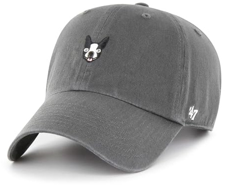 '47 Brand Adjustable CLEAN UP Cap - Dog ICON Boston Terrier