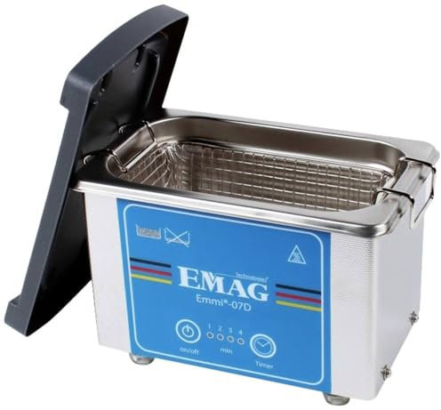 Emag Emmi-07D Ultraschallreiniger Universal 80W 0.5l mit Reinigungskorb