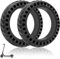 Amitor E Scooter Reifen 8 1/2 x2, Vollgummireifen e Scooter 8,5 Zoll, E Scooter Solid Reifen Vorne/Hinten, 50/75-6.1 Gummi Tubeless Solid Ersatzreifen für Xiaomi M365 Pro 2, Pro, 1S, 3, Essential