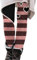 KONG JIMFAN Strumpfhosen Winter Schnittschutzhose Thermo Strumpfhose Herzen Termostrumpfhosen Cordhose Damen Winter Geschenke Frauen Kurze Hose Damen Winter Hosenträger Skihose(#5 Pink,L)