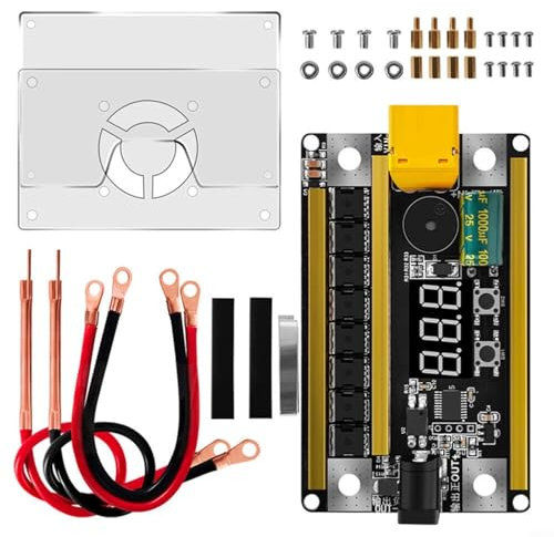 CNANRNANC Kit saldatrice a punti 8-24 V voltmetro per batteria al litio 54 x 89 mm, 2620KRY246X7GG6YNDK6193X