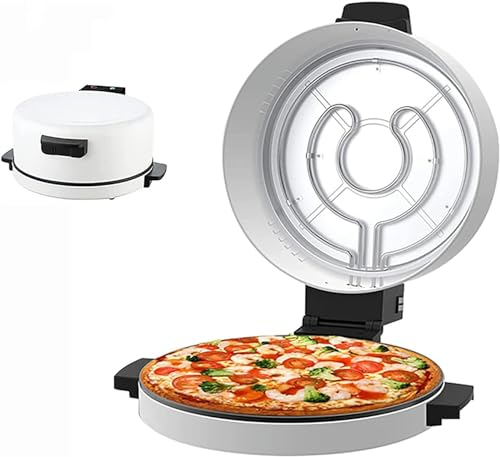Pizza Maker, 2000W Electric Pizza Oven with Temperatures control, High temperature for fast roasting/Non-stick coating, for household, kitchen