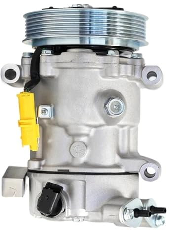 Compressore aria condizionata SD6C12, compatibile con PEUGEOT 207 307 CC Citroen DS3 C4 1607424980 1671553680 6453QJ 9678656080 9651910980
