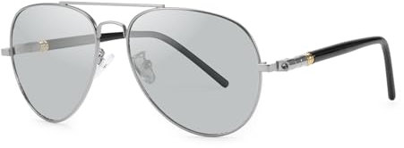 Myiaur Nachtsichtbrille für Herren Damen Polarisiert CAT.2 Gläser Klassisches Design Blendreduzierung Leichtgewicht für Tag & Nacht Autofahren
