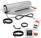 EH Expert AluPROFI -150 W/m²- 15 m² -Heizmatten-Set für schwimmende Bodenbeläge –Elektrische Fußbodenheizung für Vinyl, Laminat, Parkett– mit WLAN-Touchthermostat und Installationsmaterial (Weiß)