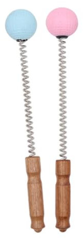 FRCOLOR 2stücke Multifunktionsmassagegerät Meridianmassagehammer Gesundheitsmassagegerät Heimmassagegerät Flexibles Federdesign Zum Massieren Von Nacken Armen Und Beinen Langlebiges Materi