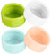 Generic Small and Durable Ceramic Food Bowls for Hamsters Mice and Hedgehogs Set of 4