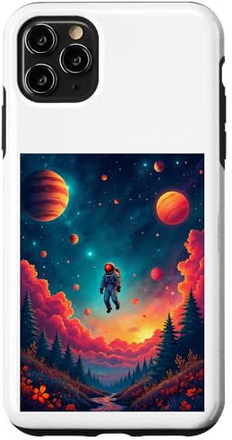 iPhone 11 Pro Max Astronaut Graphics Space Art Milky Way Cosmic Dreams Case
