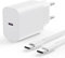 Rapida Chargeur USB C 20W avec Cable Type C 2m, Chargeur Rapide Prise Adaptateur Secteur Embout USBC avec Câble USB-C 2M pour Orginal Apple iPhone 16, iphone 15 Pro Max/Plus/ipad/Pro/air/Mini