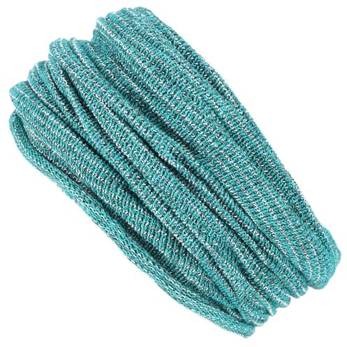 GURU SHOP Magic Hairband, Dread Wrap, Schlauchschal, Stirnband, Mütze - Loopschal Türkisgrün, Herren/Damen, Baumwolle
