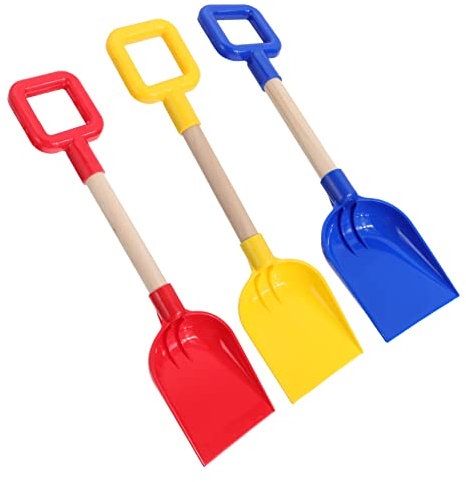 BESPORTBLE 3Pezzi Spiaggia per Giocattoli Estivi Legno per Giardinaggio e Sabbia e Resistente Divertimento e Creatività per Tuoi