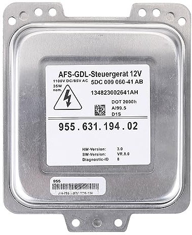 5DC00928500 Module de commande de phares au xénon Ballast pour Porsche Cayenne 2007 2008 2009 2010 Module de ballast pour phares 95563119401 95563119402 Module de commande des phares principaux