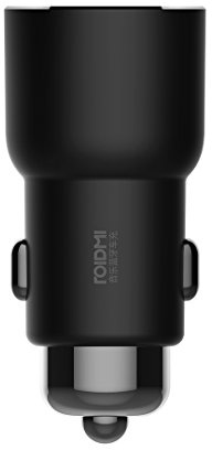 Roidmi 3S Kfz-Ladegerät, kabellos, Bluetooth, FM-Transmitter, 5 V, 3,4 A, Dual USB, Schwarz