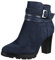 Elara Damen Stiefelette Ankle Boots Chunkyrayan 2018 C292-1-Dk.Blue-37