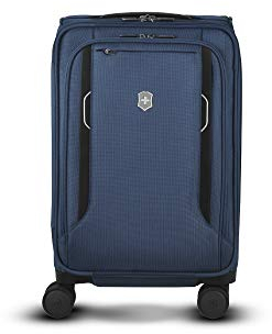Victorinox Werks Traveler 6.0 Frequent Flyer Softside Carry-On, Handgepäckkoffer, Trolley, Damen/Herren, 23 x 35 x 55 cm, Blau