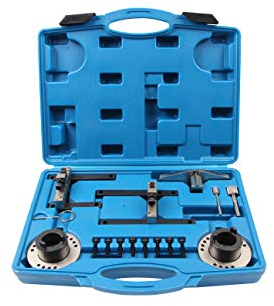 LLCTOOLS KfZ Dog Motoreinstellwerkzeug| Einstellwerkzeug | Arretierung | Spezialwerkzeug für Einstellarbeiten | mit robustem Transportkoffer | ECOnetic VCT | SCTi Werkzeug
