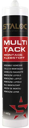 STALOC V110A680S285 Multitack Montageklebstoff | Montagekleber | 440G, Mattweiß