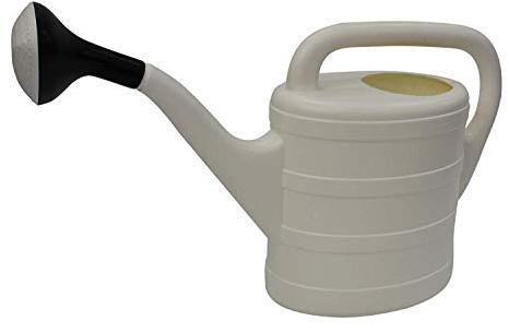 Koopp 5 Liter Groß Kunststoff Gießkanne Garten Wasser - Weiß