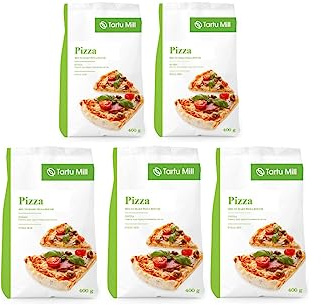 5x 400g Pizza Base Mix Just add Water Premium Instant Dough Mix Tartu Mill (2Kg Pizza Mix)