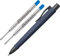 Faber-Castell Bolígrafo Poly Ball XB, azul marino urbano + 2 minas XB azules