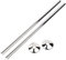 GENUEN® x 2 Talon Snappit for Towel Rail Radiators Pipe Covers and Collars (Chrome 500mm)