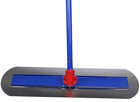 Edelstahlkelle,Bodenleger Glättekelle Werkzeuge,Trockenbau Kelle Drywall Flat Finishing werkzeuge Eckrolle mit 3 Abnehmbar Griff Wischbrettbreite: 20cm