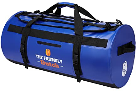 The friendly Dutch® groß 90L Duffel Bag - wasserdichte Sporttasche Duffel Bag für Herren. Sie können diesen Seesack als Reisetasche oder Rucksack nutzen.