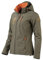 Storm Explorer Softshelljacke für Damen - Atmungsaktiv & Wasserdicht - leichte Übergangsjacke für den Frühling & Sommer - Wetterfeste Outdoor Jacke - Regenjacke mit Kapuze - Olive Grün L