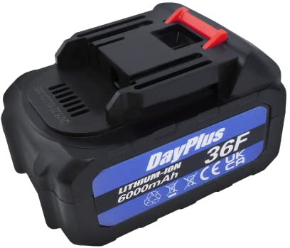 YouseaHome 21V Battery 6000mAh High Capacity Rechargeable Battery for Cordless Brushless Impact Wrench 1/2 inch Driver Brushless Motor Impact Gun Driver Power Impact Wrench