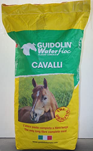 Generico Wafer Fioc Alimento per Cavalli con fieno a fibra lunga sacco da 25 kg