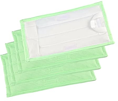 Vacuum Cleaner Parts 4X Reinigungstücher Wischtuch Wischtücher kompatibel for Vorwerk Kobold SP520, SP530 (MF520, MF530) Staubsauger Kehrmaschine Teile Cleaning Accessories