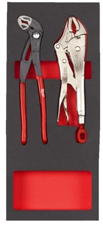 Milwaukee Insert en 2 parties pour pompe à eau et pince étau d'atelier 78 cm