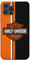Coque Silicone Souple Transparente pour Apple iPhone imprimée en France, Harley Davidson Orange (iPhone 12 Pro Max)