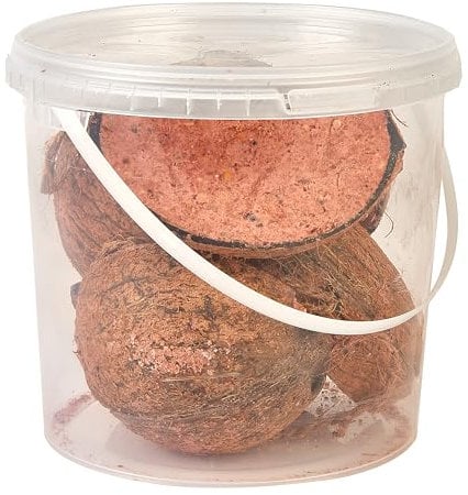 Premium Berry Coconut Halves, Wild Bird Food, 2.5L