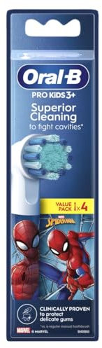 Oral-B Pro Kids Ersatzkopf + 3 Spiderman
