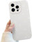 Compatible for iPhone 15 Pro Max Case, Cute White Heart Pattern Case Design for Women Girls, Soft TPU Slim Profile Shockproof Protective Phone Case for iPhone 15 Pro Max