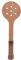 Tbest Holz-Tennis-Trainingsschläger, Tennis-Pointer-Trainingshilfe, Verbessert die Reaktionsfähigkeit, Löffel, Tennis-Padelschläger, übt Präzises Schlagen, Tennis-Pointer-Löffel für