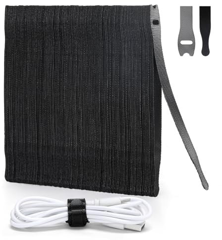 Zivacate Fascette per Cavi Riutilizzabili, 15 cm Fascette Cavi, 120 Pezzi Organizzatore per Cable Management, Fascette Riutilizzabili Multiuso per Casa e Ufficio, Nero Opaco