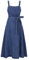 Vhersily Capodanno 2025 Salopette Gonna Donna Jeans Vestito con Bretelle in Jeans da Donna Lunga Vestito Salopette Overall Senza Maniche Denim Vestiti