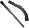 Gettimore Juego de mango de tubo de extensión de bloqueo ajustable para aspiradoras Miele C1 C3 C2 62-103 cm tubo de succión telescópico con regulador de aire