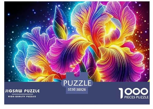 Rose Puzzle 1000 Pieces Puzzle for Men and Women Schöne Blumen Puzzles for Adults Educational Game Challenge Toy Gifts for Women, Gifts for Men for Older Children38x26cm/1000pcs