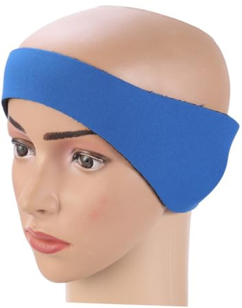 TOYZFRIENDY Schwimmstirnband Verstellbar Für Tauchen Yoga Und Wassersport Ohrenschutz Aus Strapazierfähigem Material Blau Für Junge Mädchen Und Erwachsene