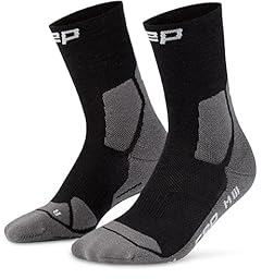 CEP Medium Cushion Mid Cut Wandersocken Damen – leichte Gepolsterte Socken für Komfort beim Trekking – atmungsaktive Anti Blasen Socken für Outdoor, Hiking & lange Touren