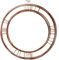 Kranzring, flach, Kupferdraht, 40,6 cm