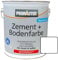 Primaster Zementfarbe und Bodenfarbe 2,5L Weiß Seidenmatt Betonfarbe