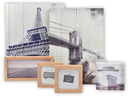 accent by nielsen Bilderrahmen Collage und Wand Dekoration Set 7 Stück