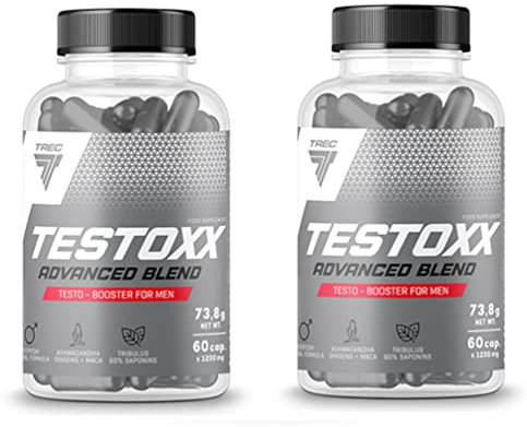 Testoxx | Testosteron-Booster für Männer | Libido-Unterstützung | Nahrungsergänzungsmittel | Muskelmassenwachstum (120 Kapseln)