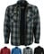 Texpeed Motorradhemden herren mit protektoren - Biker Motorradjacke Hemden Hergestellt mit Aramid - Mit Schutz (EN 1621-1) Grau - L