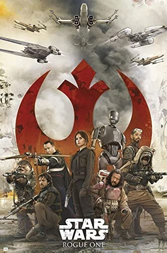 empireposter Star Wars - Rogue One - Rebels Poster Plakat Größe 61x91,5cm + 1 Ü-Poster der Grösse 61x91,5cm
