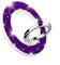 Magnetic Phone Ring Holder for magsafe,HALLEAST Glitter Magnetic Grip Compatible with iPhone 14 13 12 Pro max,Pro,Plus,Mini Mag Safe Accessories,Adjustable Kickstand Wireless Charging,Deep Purple